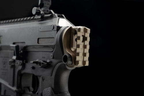 Strike Industries - Адаптер Пікатіні для складної фляги або стабілізатора AR Picatinny Stock Adapter - чорний - SI-AR-PSA-BK
