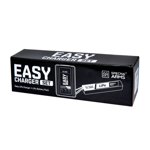 Specna Arms - Комплект Easy зарядний пристрій Li-Po акумулятор - 11.1V - 1000 mAh - чорний - SPE-06-040192