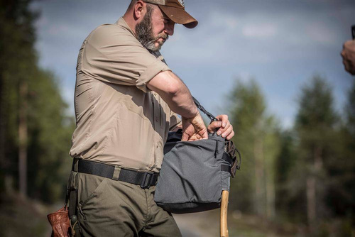 Helikon - Сумка на плече Bushcraft Haversack - 8 л - Земляний коричневий / глина - TB-HVS-CD-0A0BA