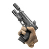 Strike Industries - Компенсатор для пістолета калібру 9 мм - Чорний - SI-PISTOL-LC-BK