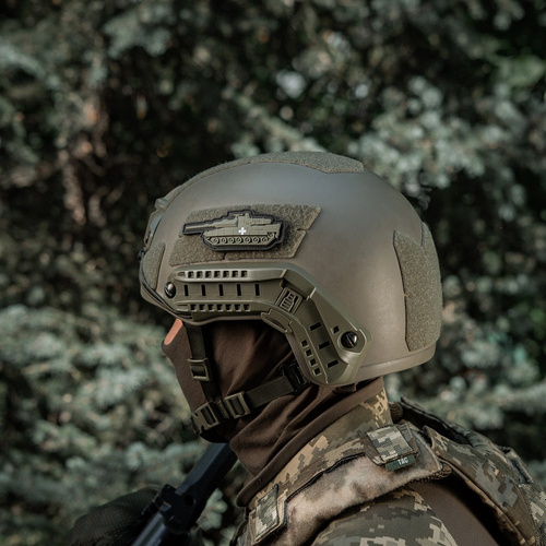 M-Tac - Патч-бак з хрестом - ПВХ 3D - Зелений - 51338310