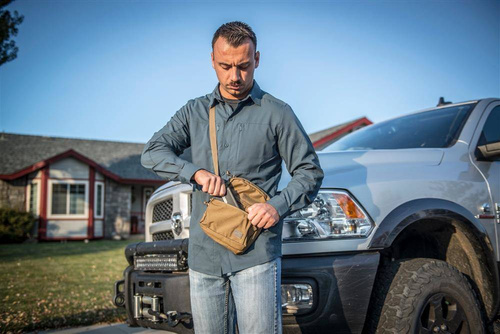 Helikon - Торба на плече EDC Compact Shoulder Bag - 2 L - Coyote - TB-ECS-CD-11
