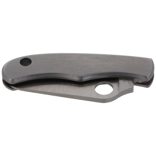 Spyderco - Складаний ніж Bug - Нержавіюча сталь - Сріблястий - C133P