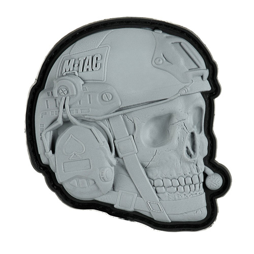 M-Tac - Нашивка оператора - 3D PVC - сірий - 51338011