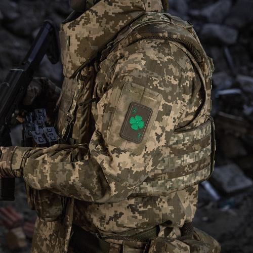 M-Tac - Нашивка Lucky Card - Cordura 500D - Clover - Ranger Green - 51391023