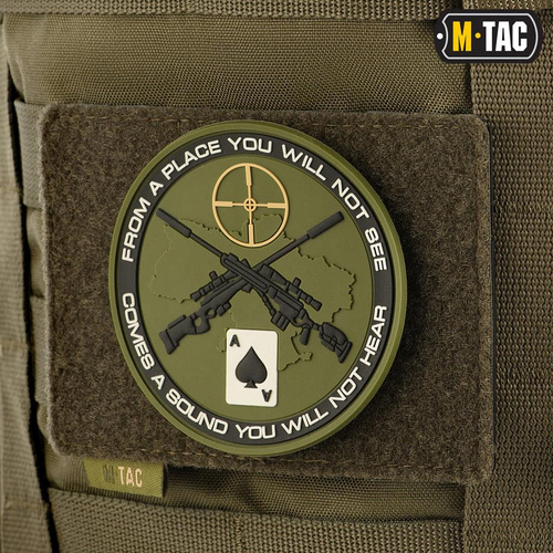 M-Tac - Комутаційна панель MOLLE - 120 x 85 мм - Оливковий - 10121001