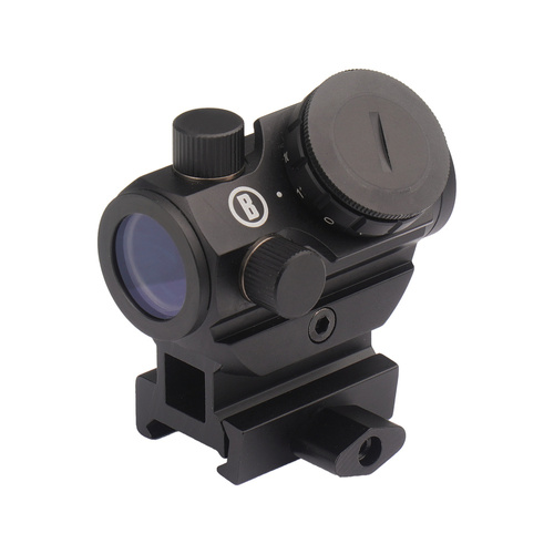 Bushnell - Коліматор Trophy TRS-25 Red Dot + 0.83'' Picatinny Riser Mount  - 1x20 - Кропка 3 MOA - Пікатіні / Weaver - BU-731303