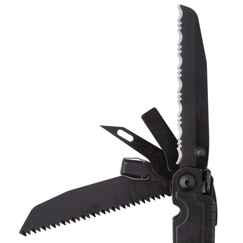 SOG - Мультитул PowerAccess PA3002-CP - нержавіюча сталь - 21 інструмент + набір насадок - чорний - PA3002-CP