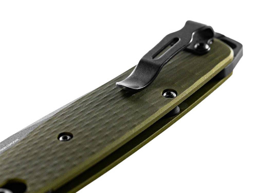 Benchmade - 537GY-1 Складаний тактичний ніж Bailout - CPM-M4 - зелений - 537GY-1