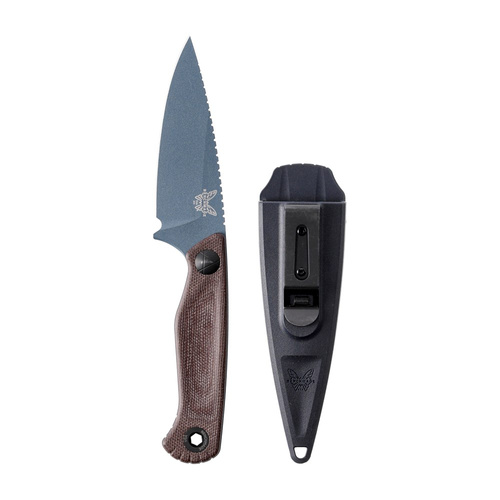 Benchmade - Ніж для виживання EDC Dacian - Spear Point - Canvas Micarta - CPM MagnaCut - Коричневий - 203BT-01