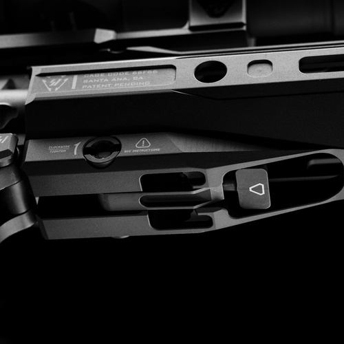 Strike Industries - Алюмінієва накладка на руку Gridlok LITE 15" - AR-15 - чорний - SI-GRIDLOK-LITE-15-BK