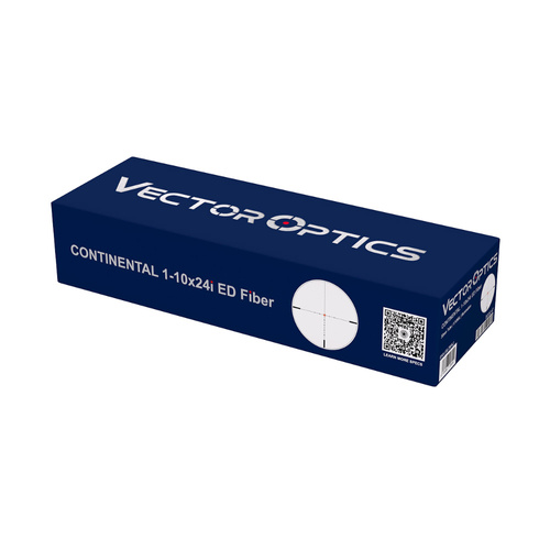 Vector Optics - Приціл LPVO Continental 1-10x24i ED Fiber - SFP - G4 Fiber - Чорний - SCOC-47