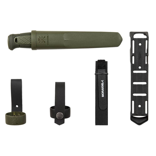 Morakniv - Ніж туристичний Kansbol Multi-Mount - нержавіюча сталь - помаранчевий - NZ-KSM-SS-95