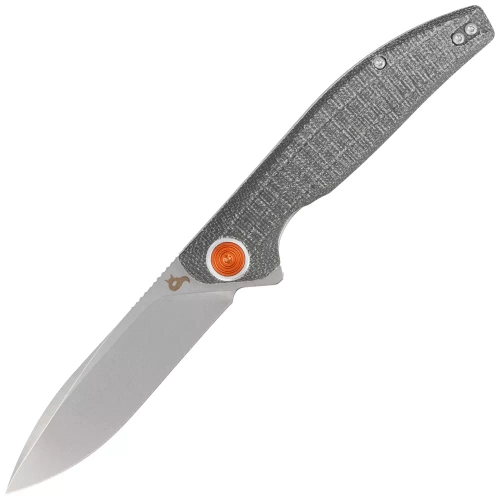 Fox - Складаний ніж Artia Green G10 Stone Washed - D2 - Зелений - BF-765 OD