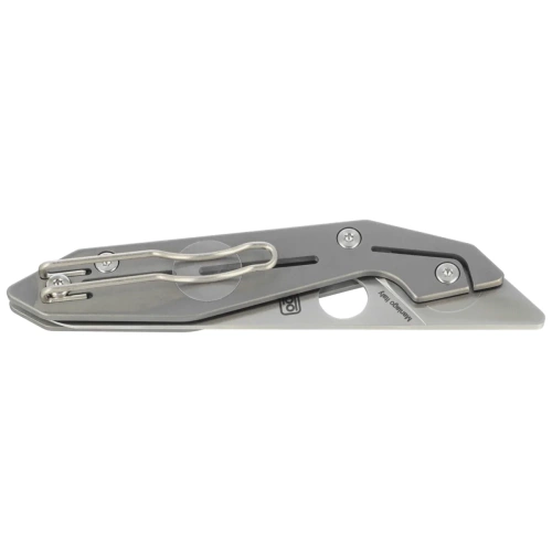Spyderco - Складаний ніж Nand Gray Titanium Satin - M398 - Cірий - C270TIP