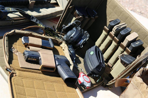 Helikon - Гаманець для пістолета з одним пістолетом® - адаптивний зелений - MO-SPW-CD-12