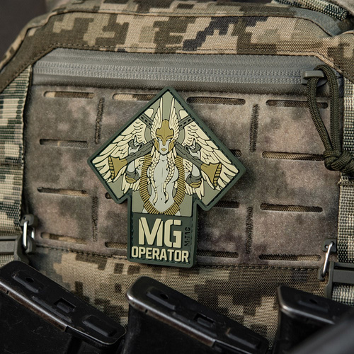 M-Tac - Нашивка оператора MG - PVC - Olive - 51348201