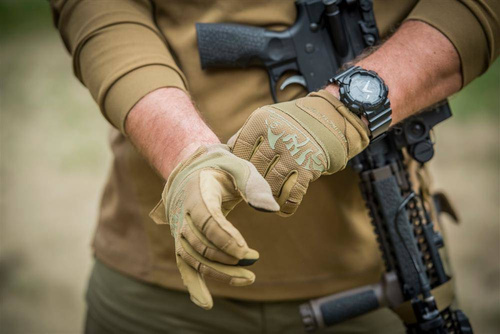 Helikon - Рукавички Range Tactical® Gloves - MultiCam / Coyote - RK-RNG-PO-3411A.