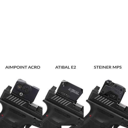Strike Industries - Пластина кріплення прицілу Strike RMR до ACRO - Glock RMR - чорний - SI-ACRO-RMR