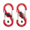 Nite Ize - Karabinek na klucze BigFoot Locker™ KeyRack™ - Алюміній - KLKBFA-03-R6