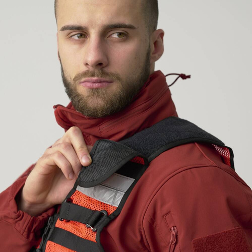 Helikon - Модульний жилет SAR - флуоресцентний червоний - KK-SAR-PO-FR