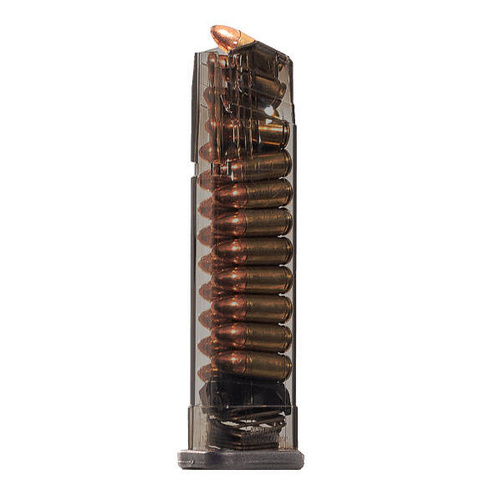 ETS - Полімерний магазин для Sig Sauer 320 - 9х19 мм - 21 набоїв - Серія Carbon Smoke - SMK-SG9-320-21