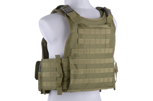 GFC Tactical - Тактичний жилет Plate Carrier - оливковий - GFT-18-018404