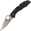 Складаний ніж Spyderco - Delica® 4 FRN Flat Ground Black - C11FPBK