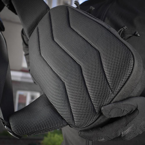 M-Tac - Сумка на застібці Elite Hex - чорна - 10143002