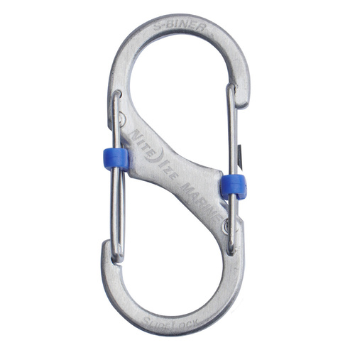 Nite Ize - Карабін S-Biner® Marine SlideLock® #2 - нержавіюча - SBML2-11-R6