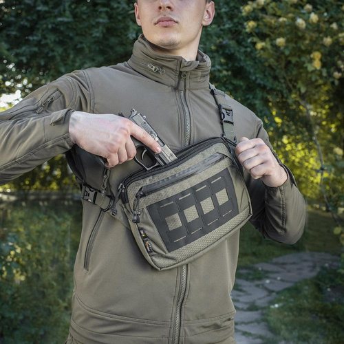 M-Tac - Сумка через плече Admin Bag Elite - Ranger Green/Black - 10176023