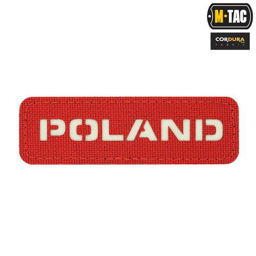 M-Tac - польська нашивка - лазерне різання - червона / біла - 51003333