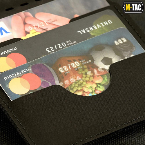 M-Tac - Гаманець Slim Elite Wallet - Чорний - 10171002
