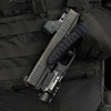 Mactronic - Тактичний пістолетний ліхтар з лазером Hussar GL - 12270 cd - Чорний - THG0011