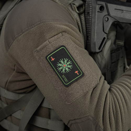 M-Tac - Helm of Terror Map Patch - Embroidery - Black/Olive - 51392201
