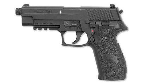 Sig Sauer - Пістолет-револьвер SIG P226® ASP - Зворотний затвор - 4,5 мм - чорний - AIR-226F-177-12G-16-BLK