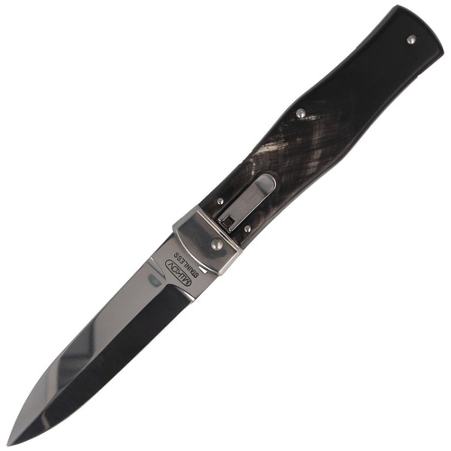 Пружинний ніж Mikov - Predator Buffalo Horn - 241-NR-1/KP