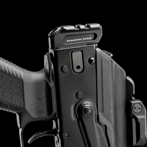Strike Industries - Адаптер задньої пластини Picatinny для KP-9 Strike - Чорний- SI-KP9-PADA-BK