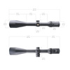 Vector Optics - Приціл оптичний Continental x6 5-30x56 CDM Hunting - Чорний - SCOL-X22