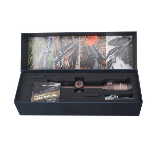 Vector Optics - Приціл Continental X6 1-6x24 SFP Tactical - 30 мм - FDE - SCOC-34