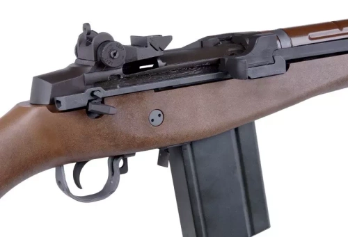 WE - гвинтівка ASG репліка W14 GBB - зелений газ - коричневий - WET-02-002228