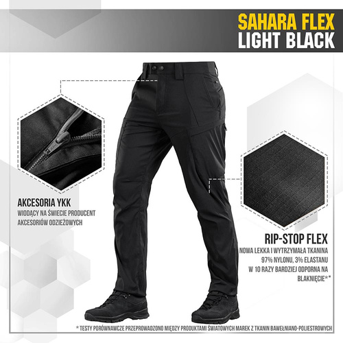 M-Tac - Трекінгові штани Sahara Flex Lite - чорний - 20064002
