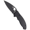 Складаний ніж Spyderco - Manix™ 2 G-10 Black / Black Blade - C101GPBBK2.