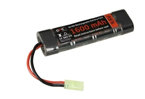GFC Energy - Акумулятор для ASG NiMH 9.6V 1600mAh - Tamiya Mini - GFE-06-003046