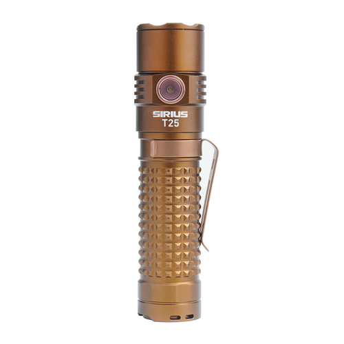 Mactronic - Ліхтарик LED Акумуляторний Sirius T25 - 2500 Лм - Coyote Brown - THH0172