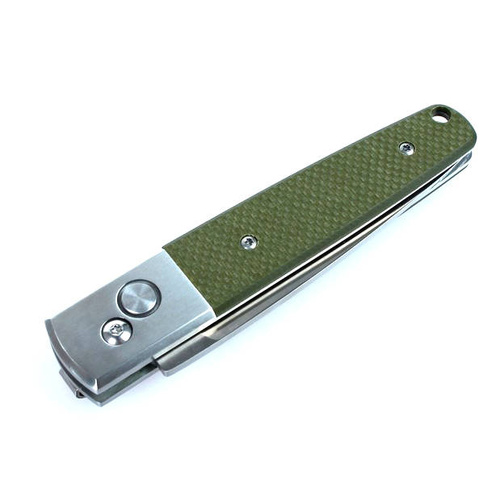 Ganzo - Складаний ніж Firebird EDC G7211 - Кнопковий замок - Зелений - G7211-GR