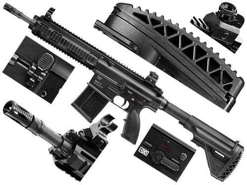 Umarex - Репліка карабіна Heckler&amp;Koch HK417 - GBB - 2.5985X