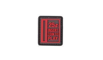 101 Інкорпорейтед. - 3D патч - Insert Coin to Play - червоний - 444130-7147