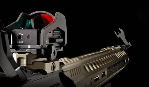 Strike Industries - Страйкбольна рейка для AR-15 - 15,5" - плоска темна земля - SI-StrikeRail-155-FDE