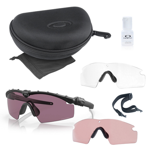 Oakley - Балістичні окуляри SI Ballistic M Frame 3.0 - матовий чорний - 3 козирки - OO9146-4332